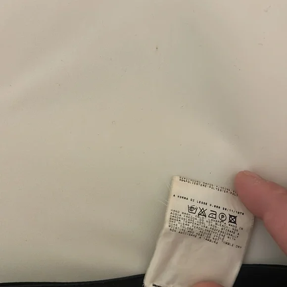 D&G Dolce Gabbana Women’s Straight Mid Rise Pants Black Size 28 - Picture 13 of 13